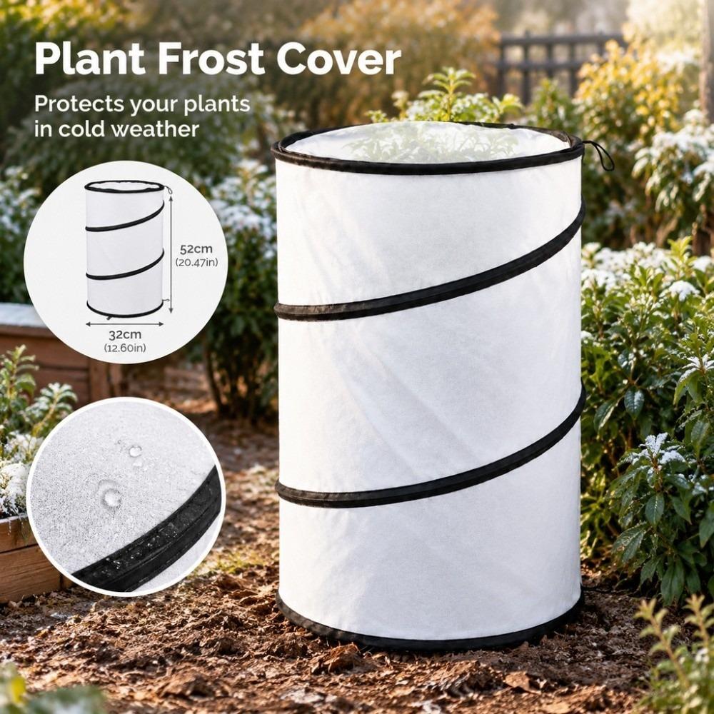 Non Woven Foldable Plant Tent Foldable Non Woven Plant Shelter Warm Garden Frost Guard Garden Use