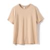 T-shirt da Uomo Girocollo Manica Corta 180g Cotone - Colore Unico Bianca per Stampa Logo Fai-da-te