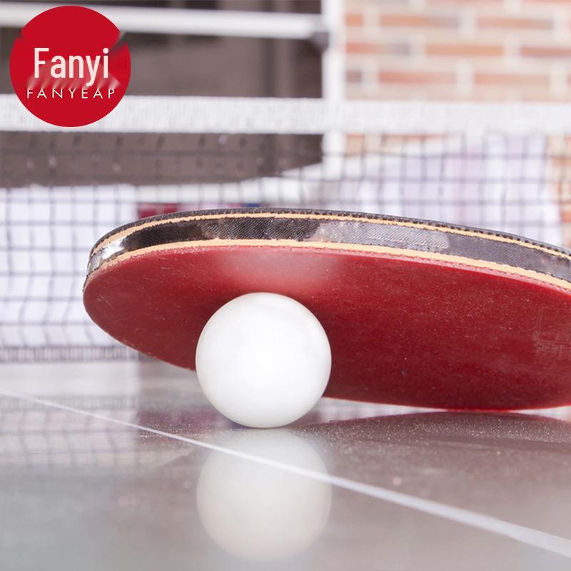 Free Shipping - AB1S65 Table Tennis: White, High Elasticity, Durable for Training and Competition