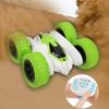 F125 2.4G RC Stunt Car Rotating Wireless Remote Control Car Model Children ToyGreen