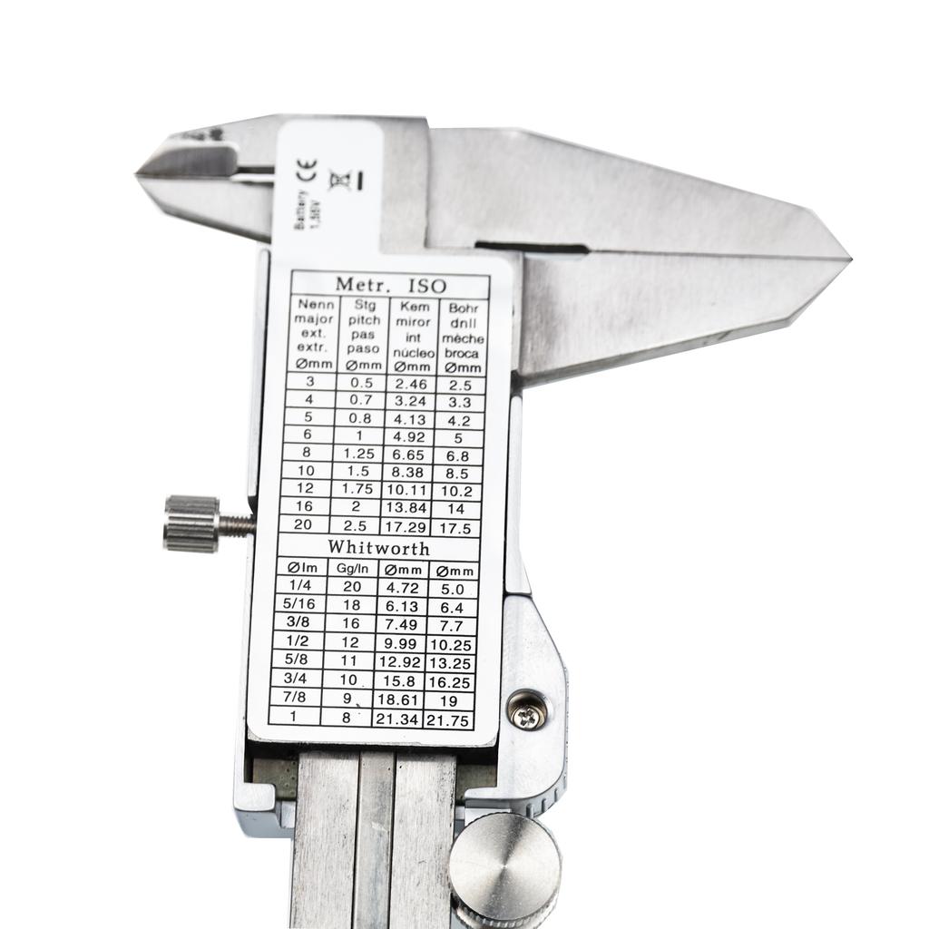Professional 150mm Metal Electronic Caliper In a Case