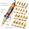 Wood Burning Kit Professional Pyrography Wood Burning Tool, Wood Burner Kit with Accessories for Embossing Carving DIY Adults Crafts Beginners