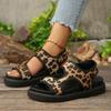 Fashion Women Sandals 2025 New Comfortable Sandals Thick Sole Solid Color Casual Sports Shoes Mesh Breathable Open-toe Sandals Women