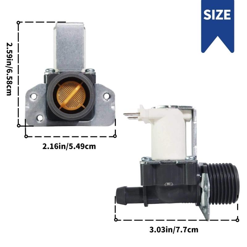 Replacement Water Inlet Adapter Hot Water 5220FR2006H For AP4441935 PS3527427 EAP3527427 Washing Machine Accessories