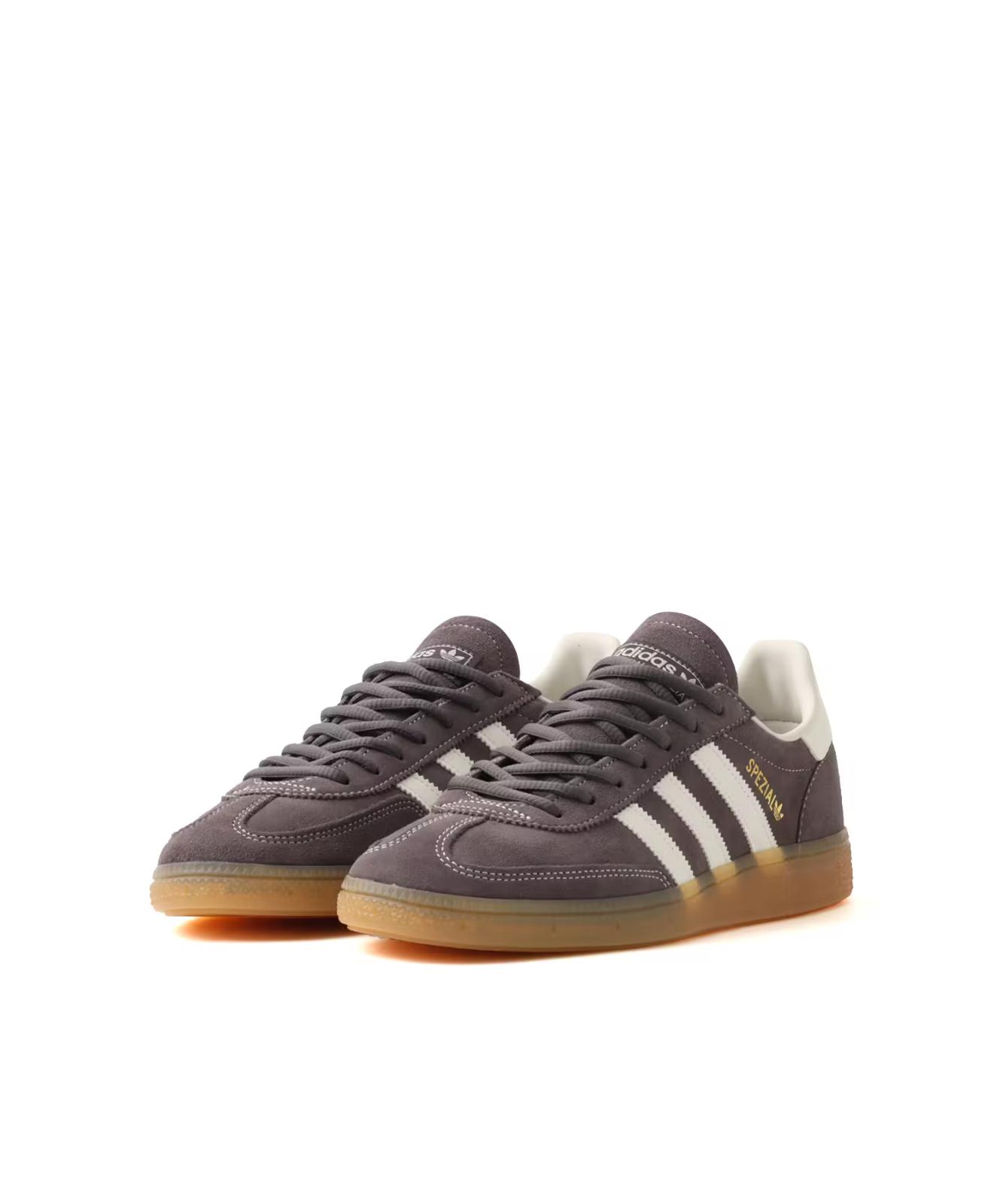 KZ6705 adidas Handball Spezial Серый Strata Off White (Мужской) 4