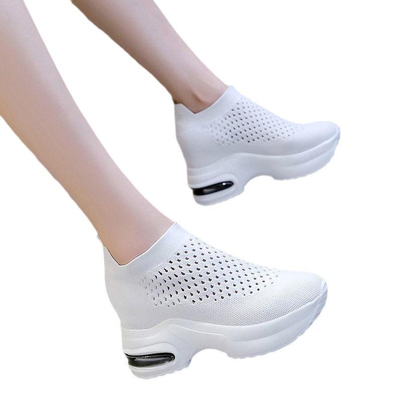 Casual Shoes for Women 2026 New Shoes Foreign Trade Mesh Breathable Casual Sports Shoes for Women