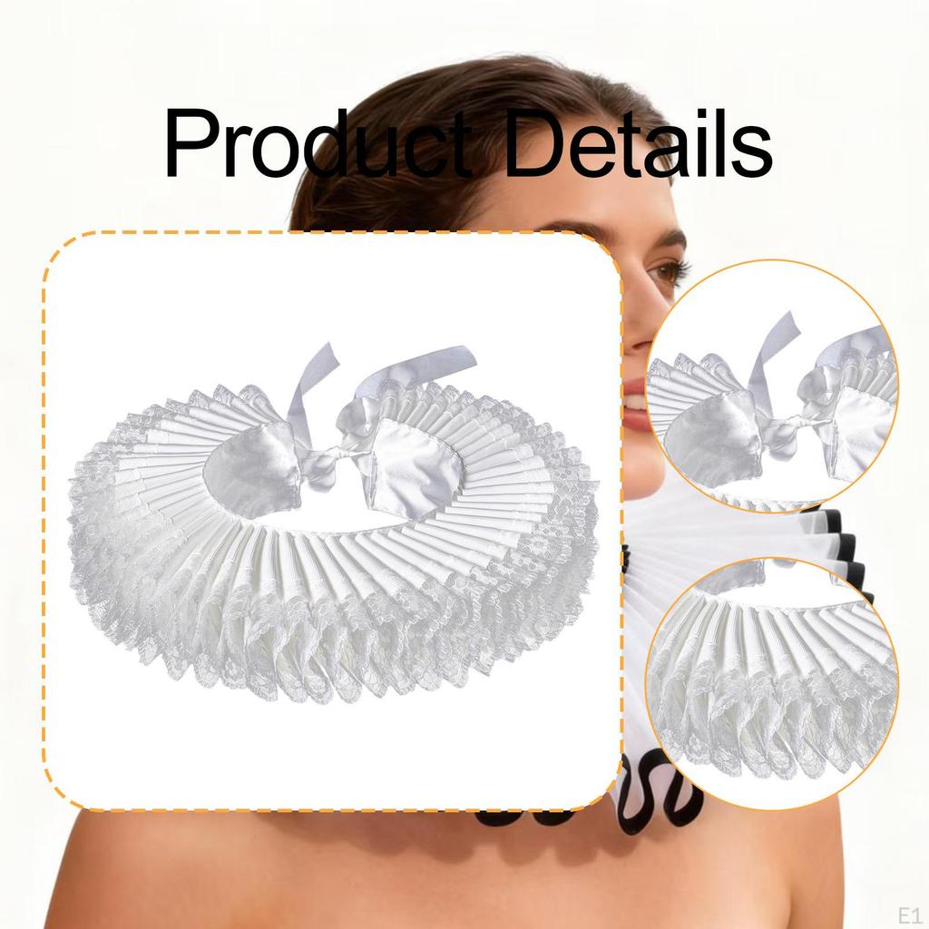 Collars Ruffled Cape for Festival Party Supplies Holiday