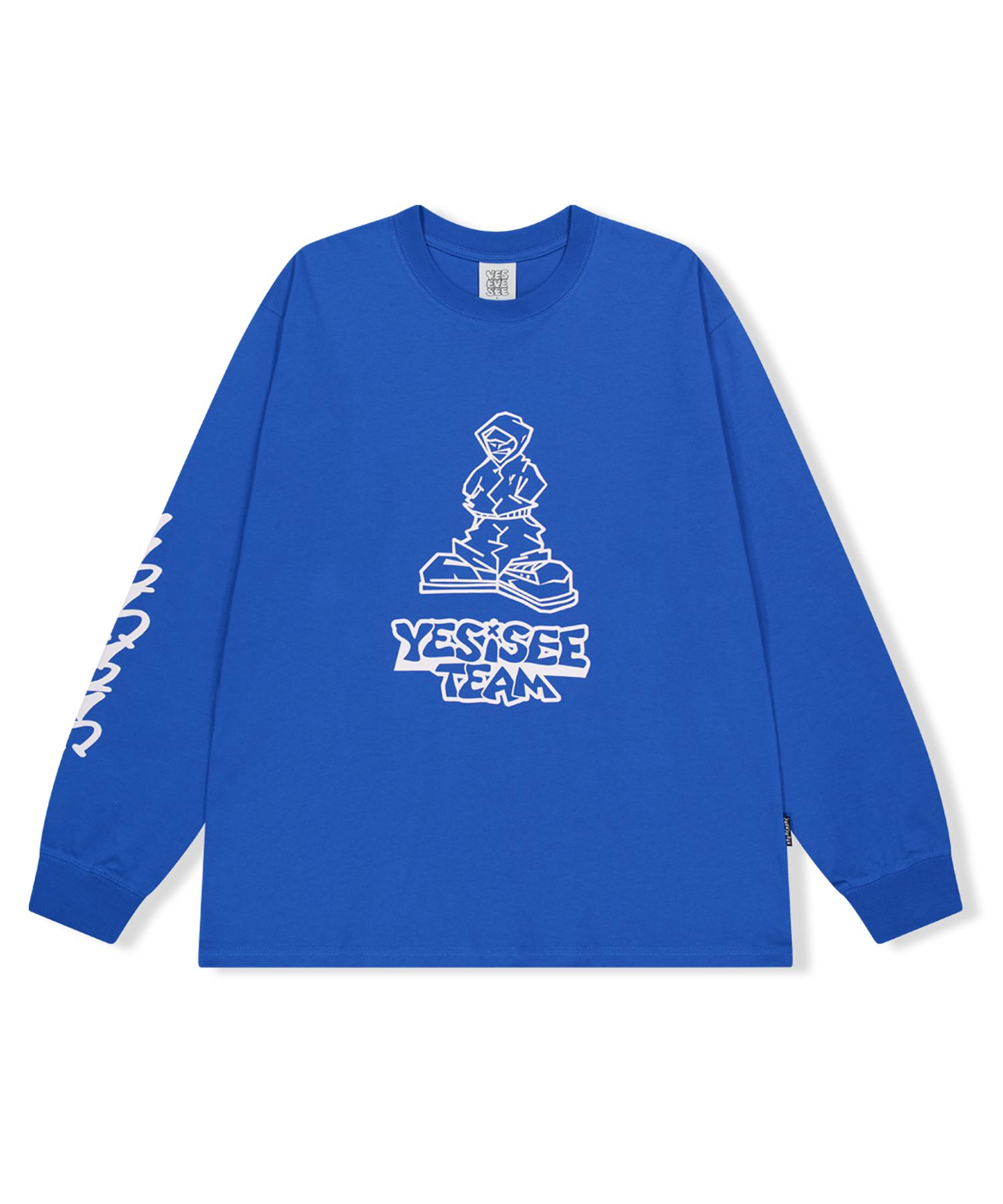 Yes Ic Y.E.S Bully L/S Blue M