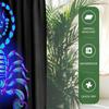 Scorpio Zodiac Shower Curtain Blue Astrology Horoscope Bath Decor, Funny Waterproof Polyester Fabric With 12 Hooks,Birthday Gift