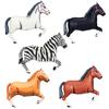 Galloping Horse Racing Festival Western Cowboy Hat & Boots Foil Balloon Set