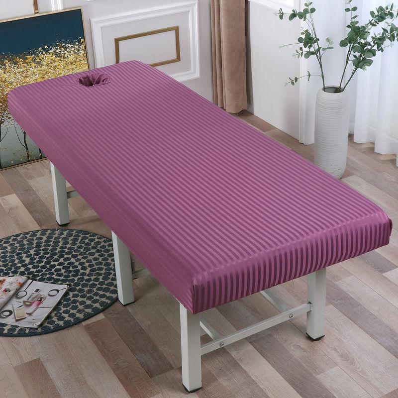 WOSTAR Massage Table Fitted Sheet Elastic Mattress Protector Cover Beauty Salon Bedspread 80x190 Body Spa Treatment Bed Sheet