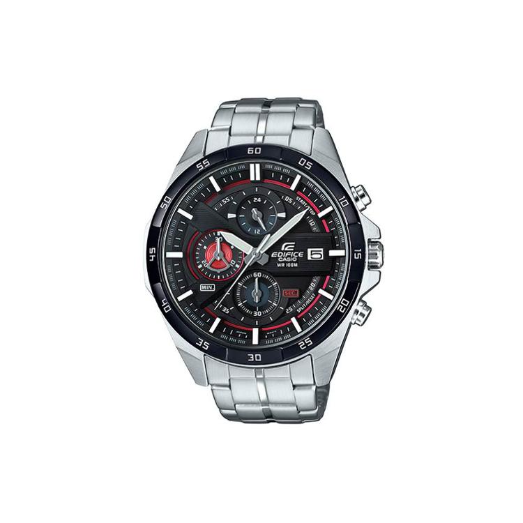 CASIO Men EDIFICE Black Watch EFR-556DB-1A EFR-556DB-1A Black Red Watch Dial