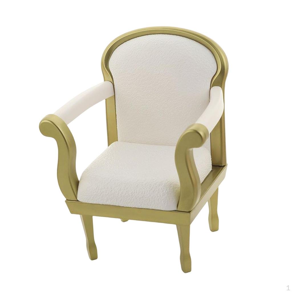 1/6 Scale Dolls Accessories Sofa Cushions Armchair Furniture Gift for Girls and Women Miniature