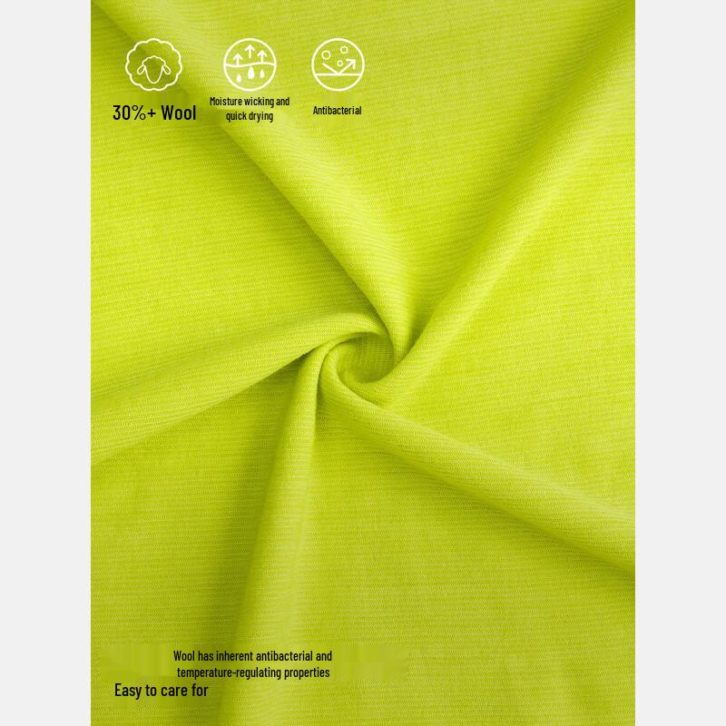 Anta Champion Men's Outdoor Quick-Dry Wool Blend Knit Shirt