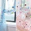 1PC Flying Balloon Tulle Curtain Window Screening Gauze Drape Balcony Voile for Home Hotel Decoration Unwashable Rod Pocket Version