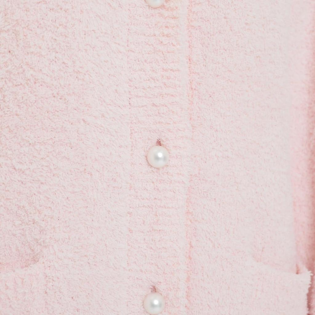 Narue Ivory Mole Knit Ribbon Cardigan Women's Robe/Gown