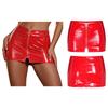Patent Leather Mini Skirt for Women Front Zipper High Waist Pencil Skirt for Festival Club Date Night