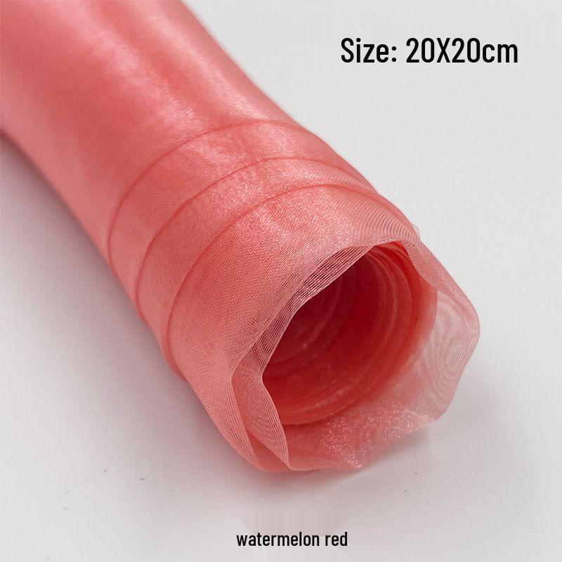 Organza Lens Veil: Soft Light Photography Yarn Filter in Black & White Fabric