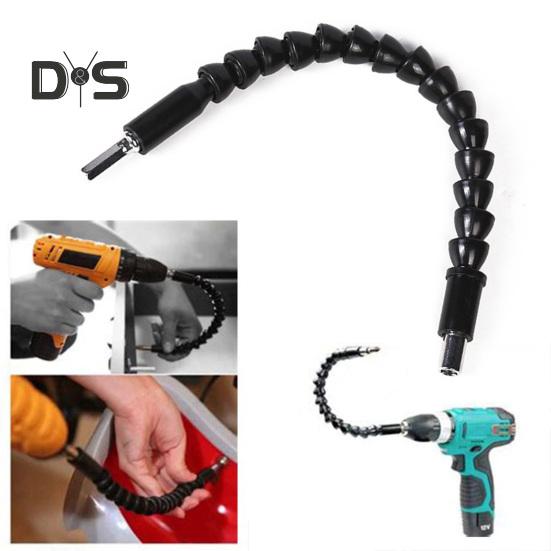 Super Bit Flexible Drill Bit Extension Lightweight Portable Widely Used Universal Soft Drill Bit Extension Screwdriver Attachment