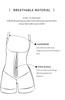 Plus Size European & American Shaping Bodysuit: Chest Support, Crotchless, Four-Row Hook, Strong Compression for Slimming