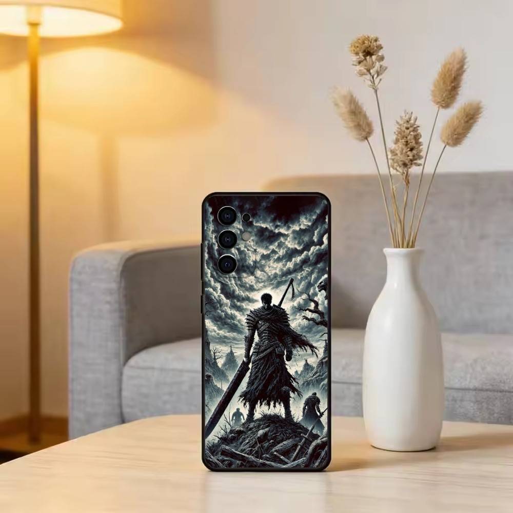 Cool Popular B-Berserk Comic Phone Case For Samsung S25,S24,S21,S22,S23,S30,Ultra,S20,Plus,Fe,Soft Silicone Black Cover