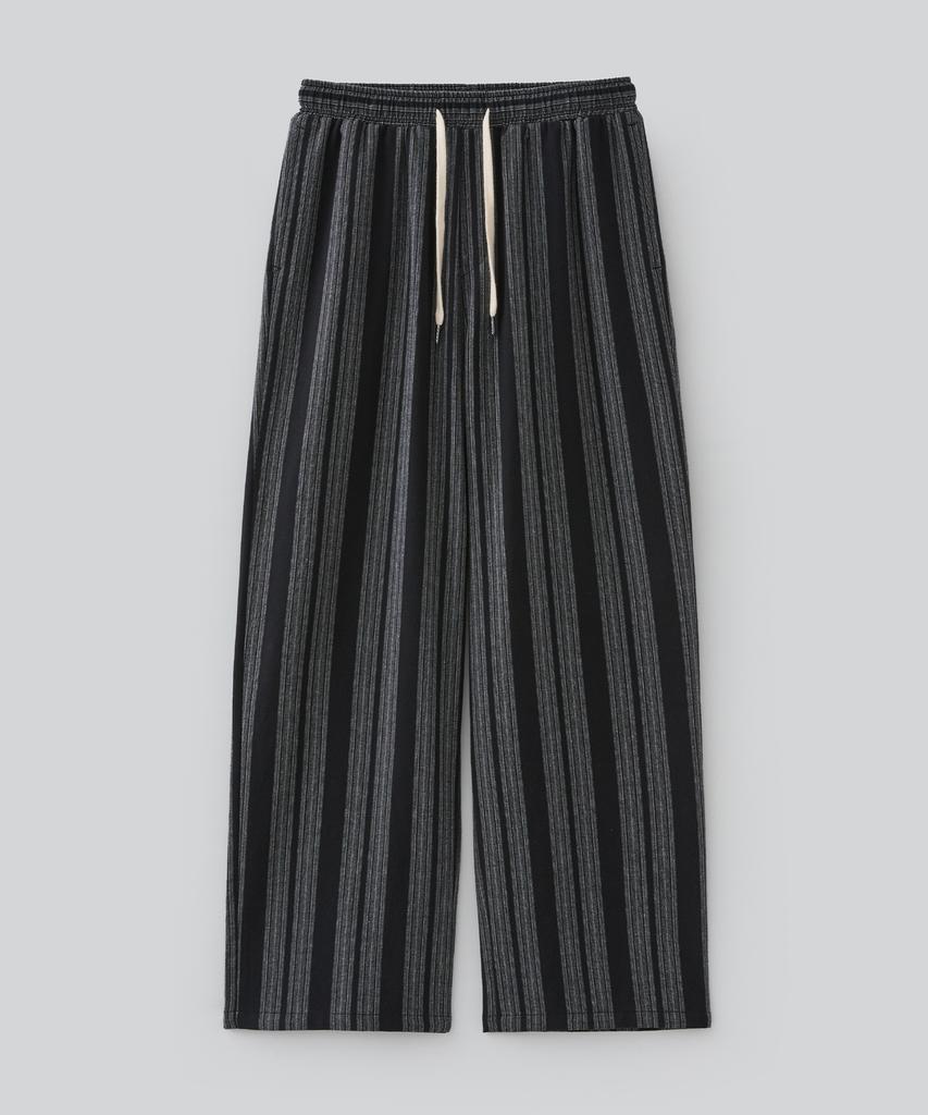 Pabeulega Bello Stripe Lounge Pants (Black)