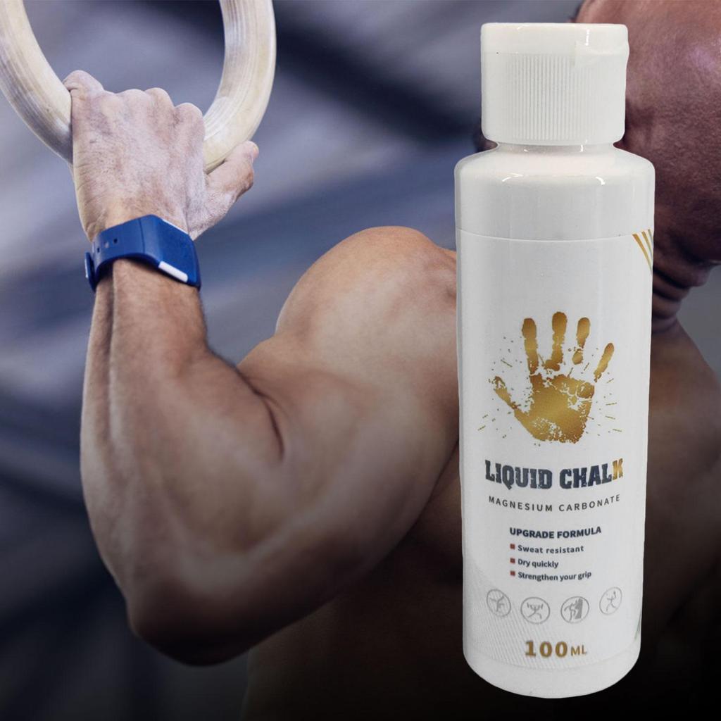 Liquid Magnesium Powder Chalk Gym Sweat-Resistant Quick Dry Rock Climbing Long-Lasting Hand Chalk Fluid Pole Powerlifting