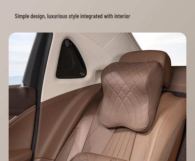 Geely Galaxy E8 Car Headrest & Neck Pillow with L6 Lumbar Support Cushion