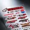For Honda Reflective Motorcycle Stickers Waterproof Vinyl Decals for Motorbike Helmet Fuel Tank Bike