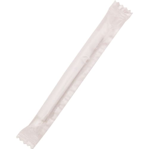 252D Straws for Breathalyzers, Straight, 480 Straight Straws (Individually Wrapped), 7mm x 7cm