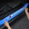 For BMW CE90 E90 Car For BMW 4Pcs Transparent Badge Car Threshold Protector 3D Sticker Car Styling For BMW M M3 M4 M5 X1 X3 X5 X6 X7 F1