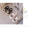Baby boy bag head sandals summer new baby shoes soft sole non-slip toddler shoes 0-1-3 year old toddler shoes women 4