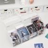 Acrylic Photocard Storage Box Transparent Small Card Storage Case  DIY