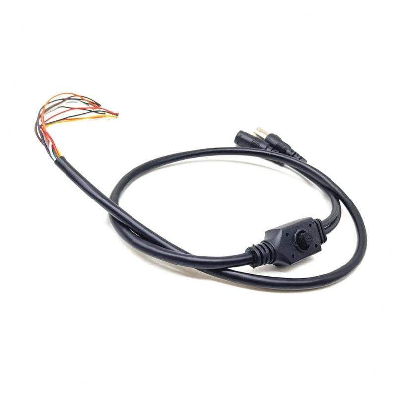 11 Pin CCTV Camera Connection Cable With OSD Menu Button Power Supply And BNC Video Output