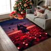 1pc Naruto Printed Chair Rug for Home Office Use, Living Room Kitchen Game Room Area Carpet
