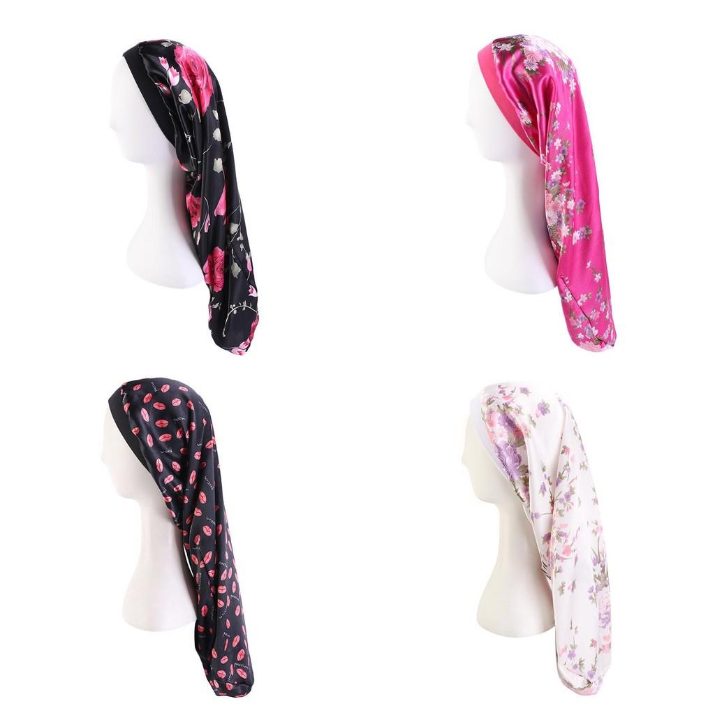 Wide High Elasticity Edge Long Hat Long Hair Care Hat Beauty Makeup Hat