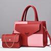 Fashion Women Bags Set Handbag For Women Large Capacity Top-Handle Bag PU Leather Female Crossbody Shoulder Messenger Bags