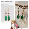 Fashionable Geometric Ear Jewelry Howl's Moving Castle Drop Earrings