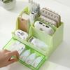 Desktop storage box with drawers, student desk, school supplies, stationery organizer, office drawer gift, vanity storage box