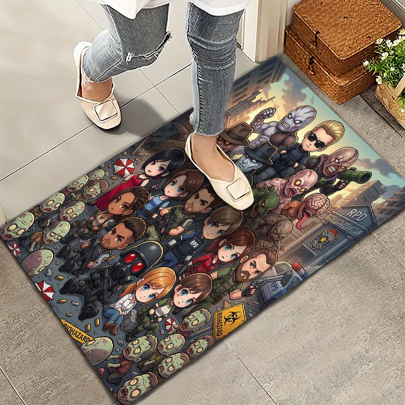 Resident Evil Carpet Rug For Living Room Bedroom Home Sofa Decoration Kids Play Nonslip Floor Mat