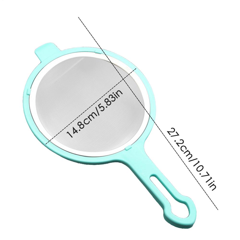 Kitchen Colander Strainer Food Colander Sieve Strainer Stainless Steel Juice Loose Tea Strainer Versatile tool Small Sieve Spoon