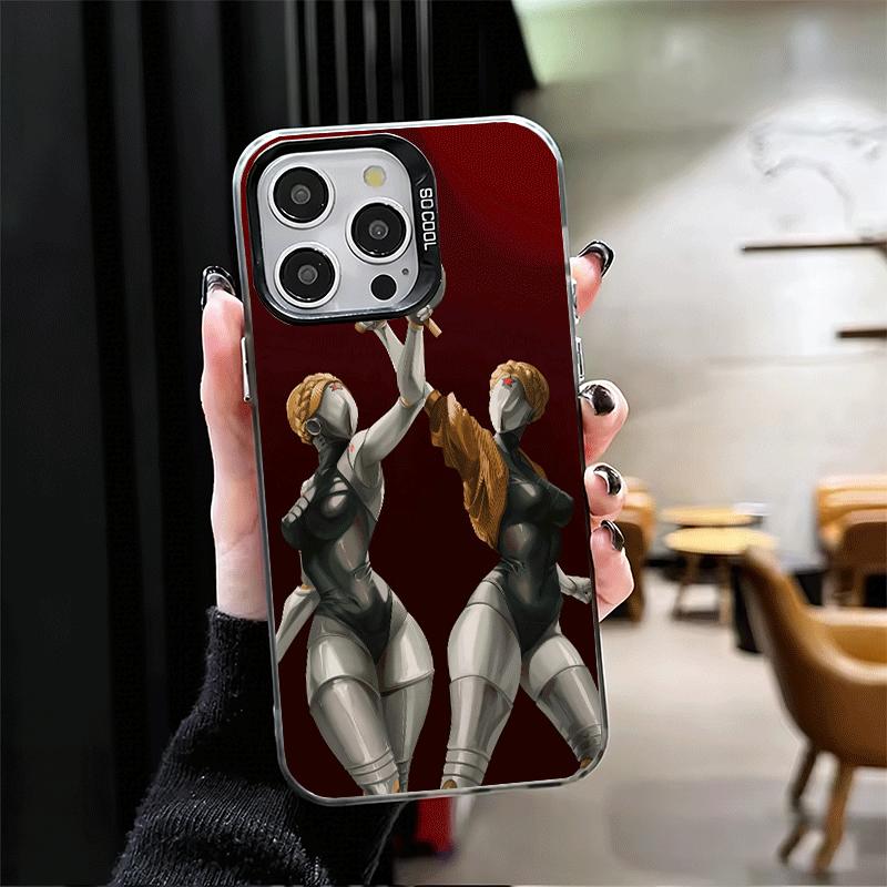 Atomic Heart Game Soft Phone Case for iPhone 15 16 17 Pro Max 17Air 16E 14 Plus 13 12 Mini Shockproof Cover Back Shell