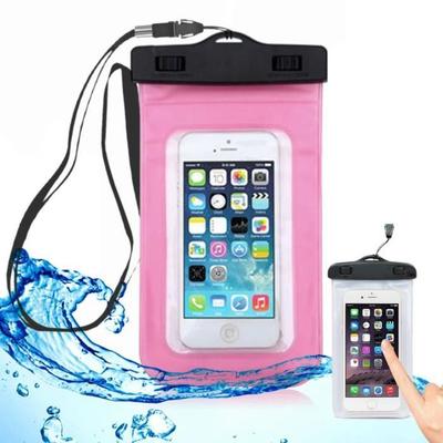 Universal Waterproof Case For Reinforced Mobile Phone - Black