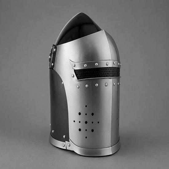 Medieval Knight Visor Barbuta Helmet Templar Helmet Cosplay & Roleplay Costume