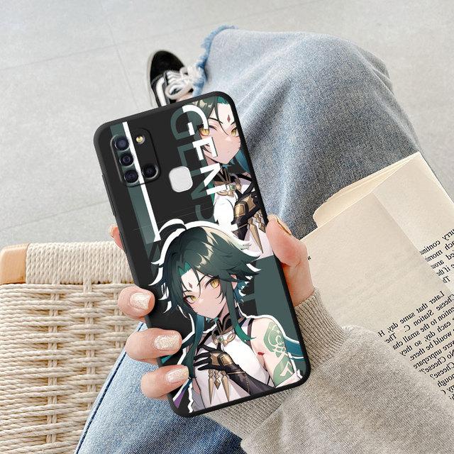 

Чехол Genshin Impact для телефона Samsung Galaxy A10 A03 Core A04 A40 A50 A70 A54 A34 A20e A02 A01 A10s A03s A04s A02s Fundas Cover Samsung A10