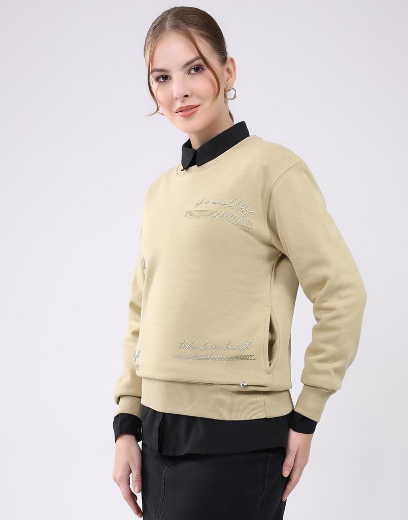 MONTE CARLO Damen Regular Fit Sweatshirt