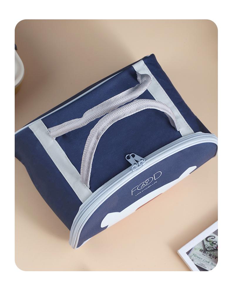 Aluminum Foil Insulated Lunch Bag - Waterproof, Portable Meal Tote for Work or School