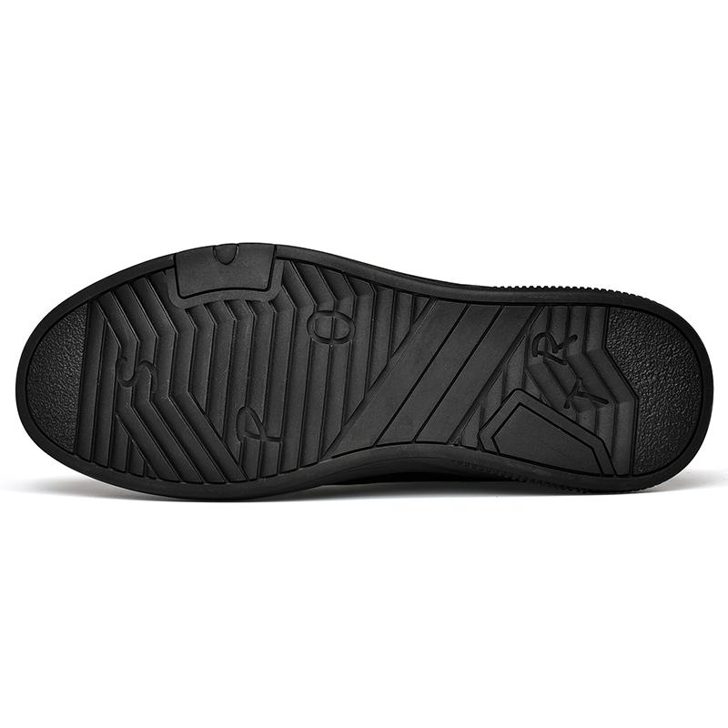 Men's Genuine Leather Casual Shoes Business Casual Shoes Comfortable Soft Sole Anti Slip Lazy Driving Shoes