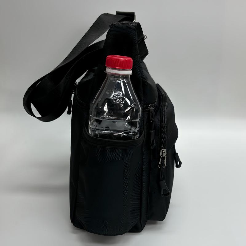 Men's Large Capacity Oxford Cloth Shoulder Bag for Travel and Work