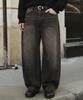 Eoneolleokodeu Lizard Denim Pants (Brown)